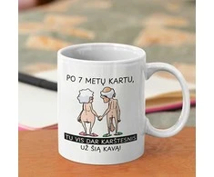 Puodelis "Karštesnis už šią kavą" su Jūsų pasirinktais metais