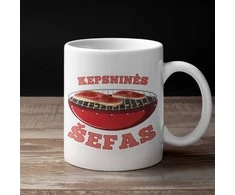 Puodelis "Kepsninės šefas"