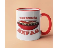 Puodelis "Kepsninės šefas"