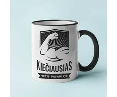 Puodelis "Kiečiausias tėtis pasaulyje"