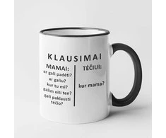 Puodelis "Klausimai tėčiui"