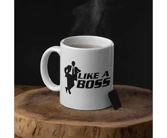Puodelis "Like a boss"