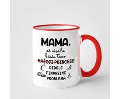 Puodelis "Mamos finansinė problema"