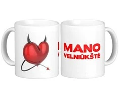 Puodelis "Mano velniūkštė"