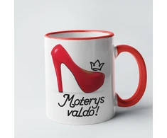 Puodelis "Moterys valdo"