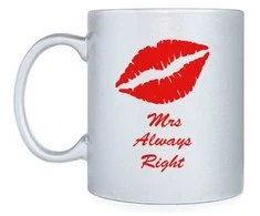 Puodelis "Mrs always right"