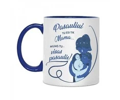 Puodelis "MUMS TU - VISAS PASAULIS!"