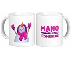 Puodelis "Mylimiausia besmegenė"