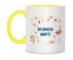 Puodelis "Mylimiausia mamytė"