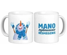 Puodelis "Mylimiausias besmegenis"