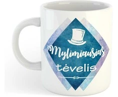 Puodelis "Mylimiausias tėvelis