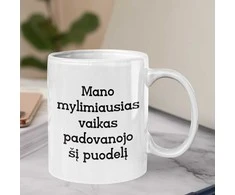 Puodelis "Mylimiausias vaikas"