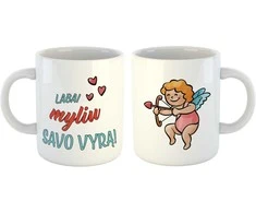 Puodelis "Myliu savo vyrą"