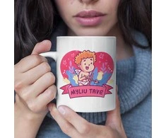 Puodelis "Myliu tave"