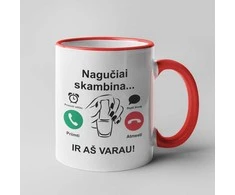 Puodelis "Nagučiai skambina"