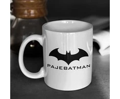 Puodelis "Pajebatman"