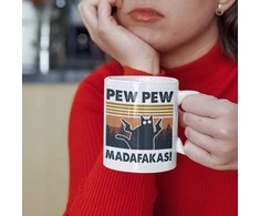 Puodelis "Pew Pew Madafakas"