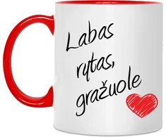 Puodelis "Ryto palinkėjimas"
