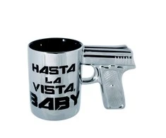 Puodelis - šautuvas (Hasta la vista, BABY)