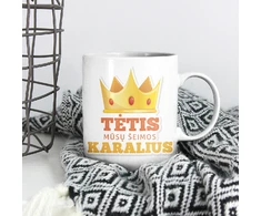 Puodelis "Šeimos karalius"