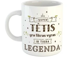 Puodelis "Šis tėtis yra tikra legenda"
