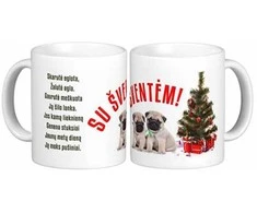 Puodelis "Skarutė eglota"