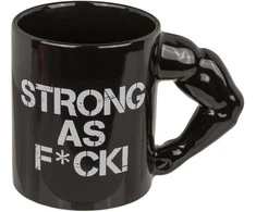 Puodelis "Strong as F*CK"
