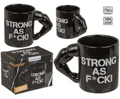 Puodelis "Strong as F*CK"