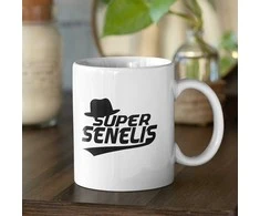 Puodelis "Super SENELIS"