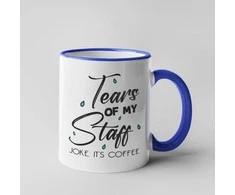 Puodelis "Tears of my staff"