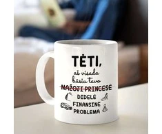 Puodelis "Tėčio finansinė problema"