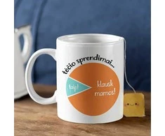 Puodelis "Tėčio sprendimai"