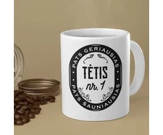 Puodelis "Tėtis numeris vienas"
