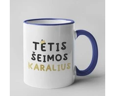 Puodelis "Tėtis šeimos karalius"