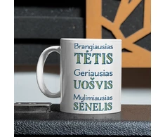 Puodelis "Tėtis. Uošvis. Senelis"