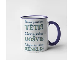 Puodelis "Tėtis. Uošvis. Senelis"