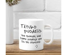 Puodelis "Tėtuko puodelis"