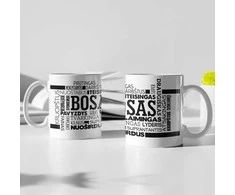 Puodelis "Tikras bosas"
