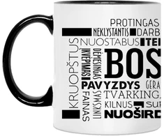 Puodelis "Tikras bosas"