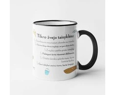 Puodelis "Tikro žvejo taisyklės"