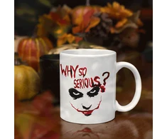 Puodelis "Why so serious?"