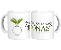 Puodelis "Žiedų valdovas-Jonas"