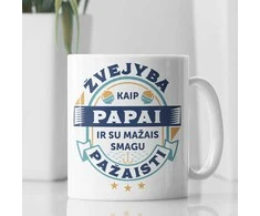 Puodelis "Žvejyba kaip papai"