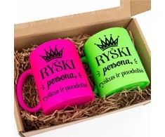 Puodelių rinkinys "Ryški persona"