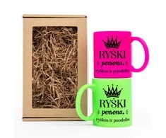 Puodelių rinkinys "Ryški persona"