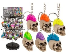 Raktų pakabukas "Skull Punk"