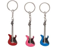 Raktų pakabukas "Spalvota gitara"