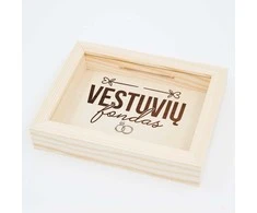 Rėmelis - taupyklė "Vestuvių fondas"