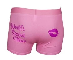 Rožiniai vyriški apatiniai "World's Sexiest Man"