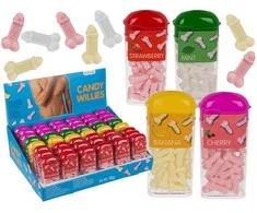 Grajmy Razem Saldainiukai dėžutėje "Candy Willies"